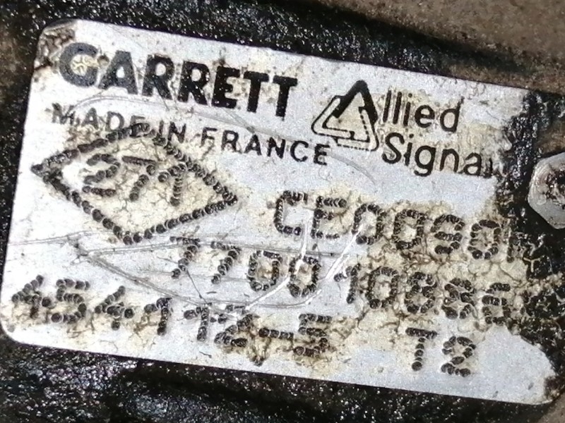 Recambio de turbocompresor para mitsubishi carisma berlina 4 (da0) 1900 comfort referencia OEM IAM 770010886 454112572 