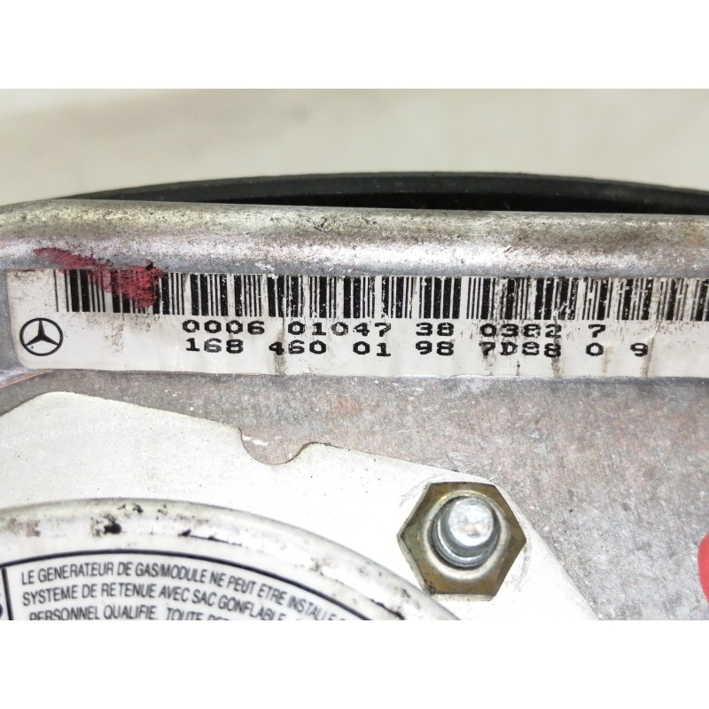 Recambio de airbag delantero izquierdo para mercedes-benz clase a (w168) 140 (168.031) referencia OEM IAM 1616389919  