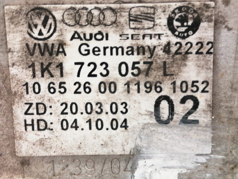 Recambio de pedal freno para volkswagen golf v berlina (1k1) conceptline (e) referencia OEM IAM 1K1723057L  