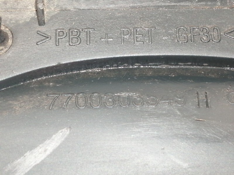 Recambio de maneta exterior delantera izquierda para renault kangoo (f/kc0) rt referencia OEM IAM 7700303549  