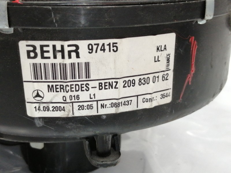 Recambio de motor calefaccion para mercedes-benz clase c (w203) sportcoupe c 220 cdi (la) (203.708) referencia OEM IAM 209830016