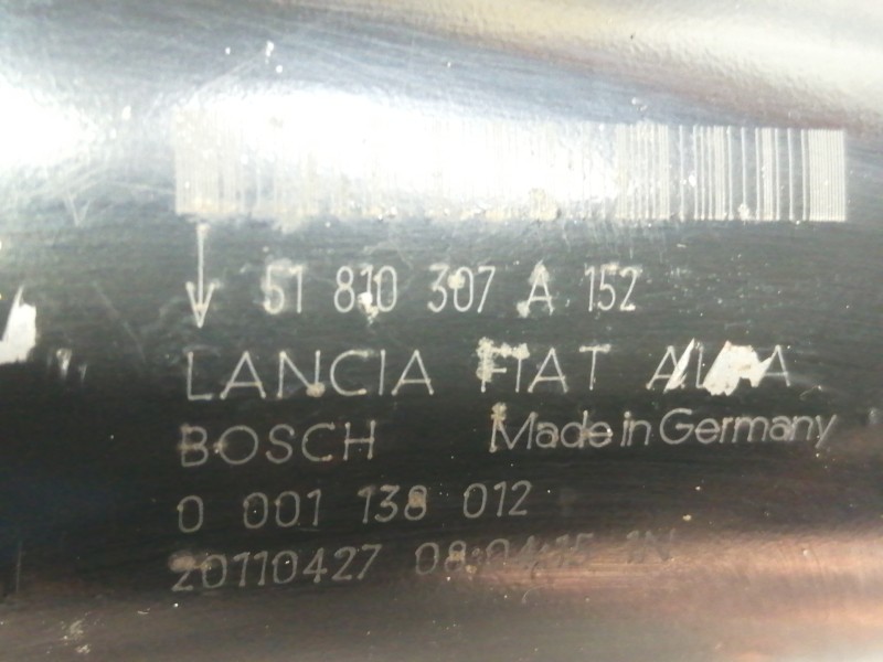 Recambio de motor arranque para peugeot bipper 1.3 16v hdi fap referencia OEM IAM 51810307A152  