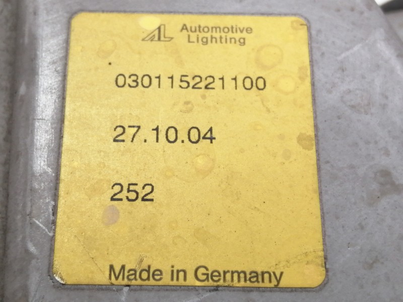 Recambio de faro izquierdo para mercedes-benz clase a (w168) 140 (168.031) referencia OEM IAM 0301152211  