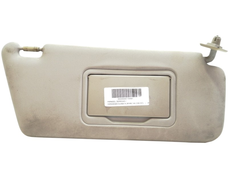 Recambio de parasol derecho para mercedes-benz clase a (w168) 140 (168.031) referencia OEM IAM   