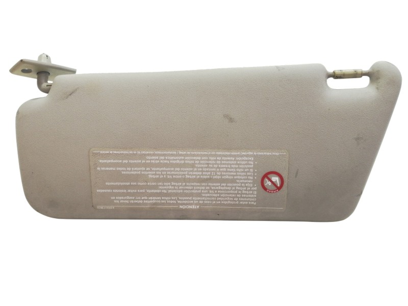 Recambio de parasol derecho para mercedes-benz clase a (w168) 140 (168.031) referencia OEM IAM   