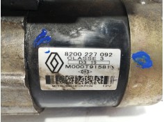 Recambio de motor arranque para renault megane ii familiar authentique referencia OEM IAM 8200227092   2