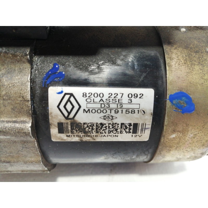 Recambio de motor arranque para renault megane ii familiar authentique referencia OEM IAM 8200227092  
