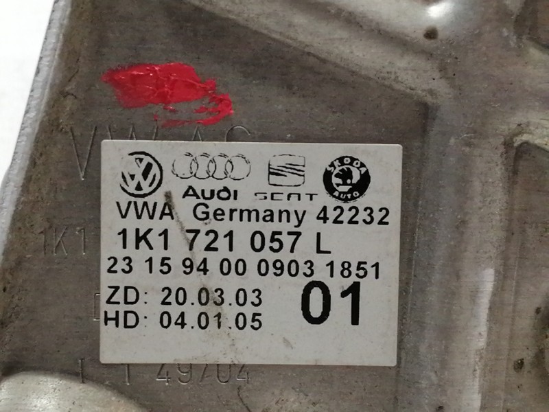 Recambio de pedal freno para volkswagen golf v berlina (1k1) 1.6 referencia OEM IAM 1K1721057L  