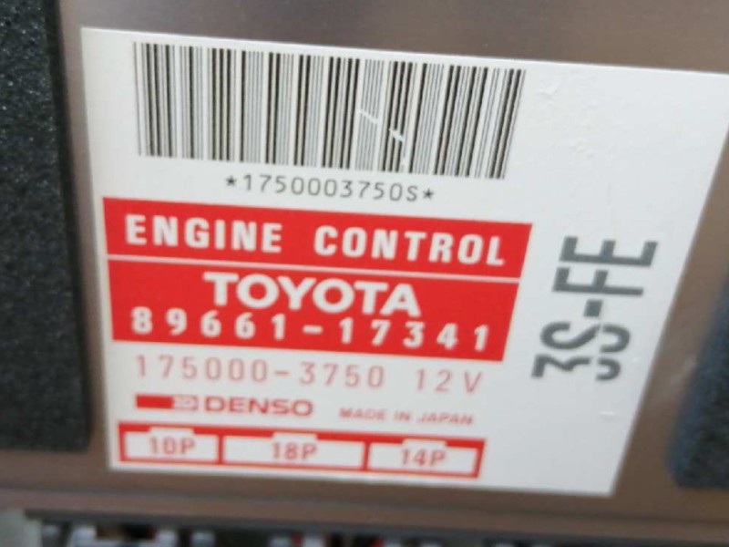 Recambio de centralita motor uce para toyota mr 2 (sw20r) sw20r referencia OEM IAM 8966117341 1750003750 