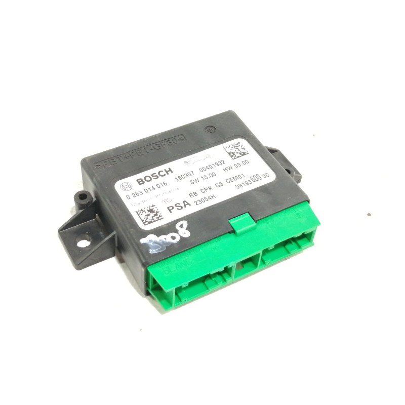 Recambio de modulo electronico para peugeot 3008 gt line referencia OEM IAM 0263014016  