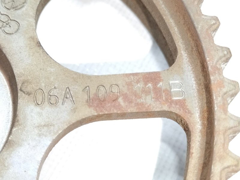 Recambio de polea arbol levas para audi a3 (8p) 1.6 ambiente referencia OEM IAM 06A109111B  