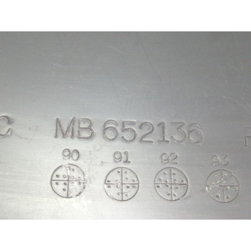 Recambio de guantera para mitsubishi montero (v20/v40) 2.5 turbodiesel referencia OEM IAM MB652136  