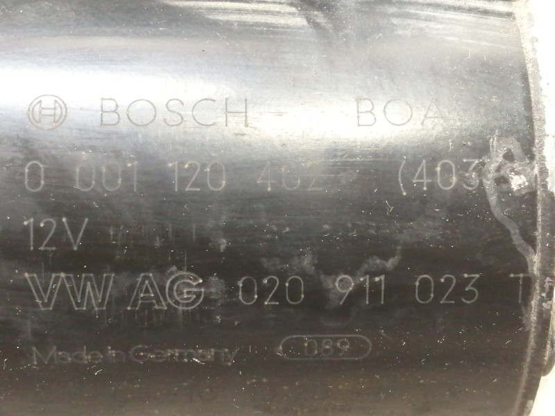 Recambio de motor arranque para skoda octavia berlina (1u2) ambiente referencia OEM IAM 0001120402 020911023T 