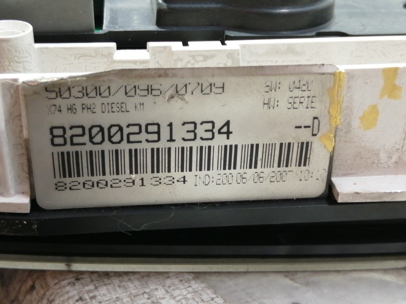 Recambio de cuadro instrumentos para renault laguna ii grandtour (kg0) dynamique referencia OEM IAM 8200291334  