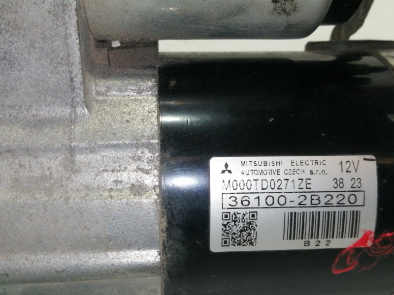 Recambio de motor arranque para hyundai i30 (gd) style referencia OEM IAM M000TD0271ZE  