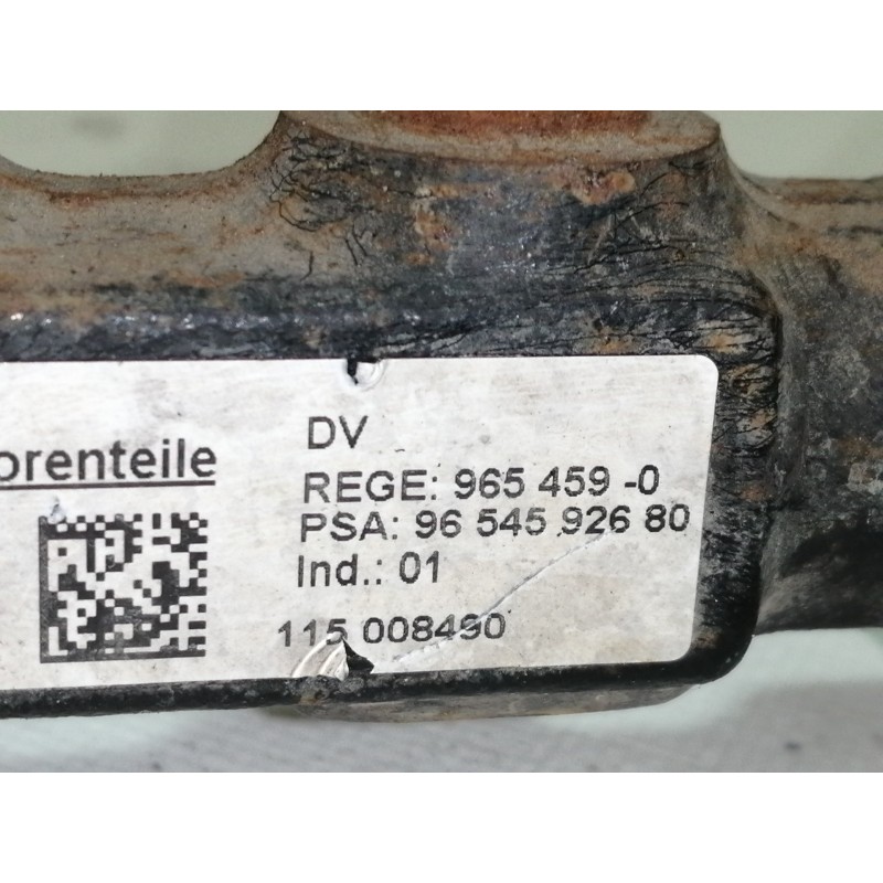 Recambio de rampa inyectora para peugeot expert kasten furg. acristaldo referencia OEM IAM 9654592680  