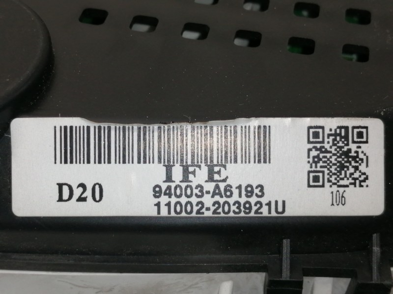 Recambio de cuadro instrumentos para hyundai i30 (gd) style referencia OEM IAM 94003A6193 11002203921U 