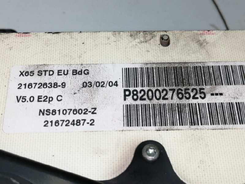 Recambio de cuadro instrumentos para renault clio ii fase ii (b/cb0) authentique referencia OEM IAM P8200276525 216726389 216724