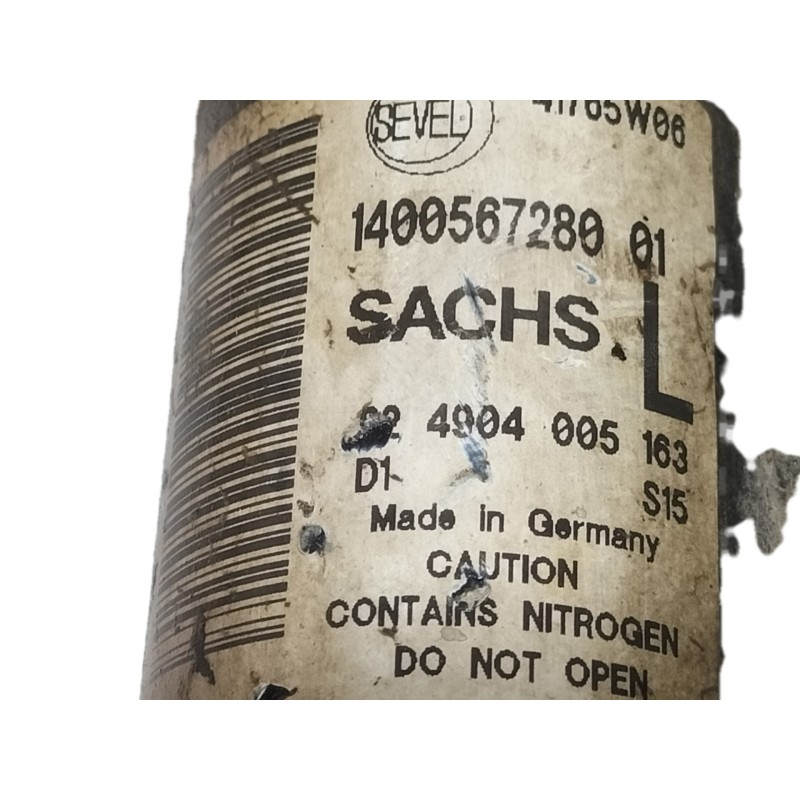 Recambio de amortiguador delantero izquierdo para peugeot expert kasten furg. acristaldo referencia OEM IAM   