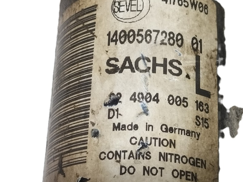 Recambio de amortiguador delantero izquierdo para peugeot expert kasten furg. acristaldo referencia OEM IAM   