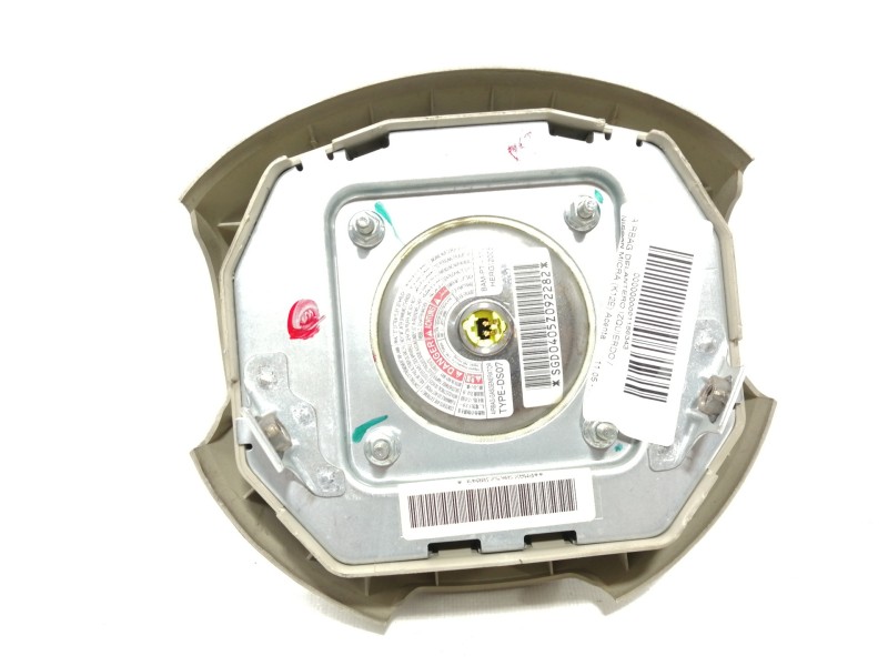Recambio de airbag delantero izquierdo para nissan micra (k12e) acenta referencia OEM IAM   