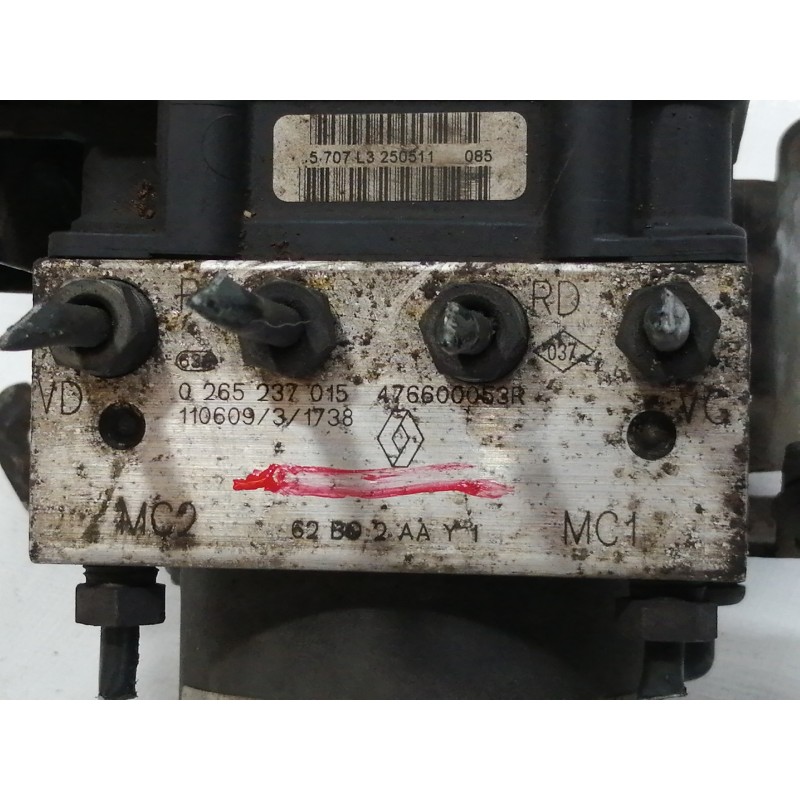 Recambio de abs para renault master pritsche/fgst l2h1 3,5t referencia OEM IAM 0265800737  