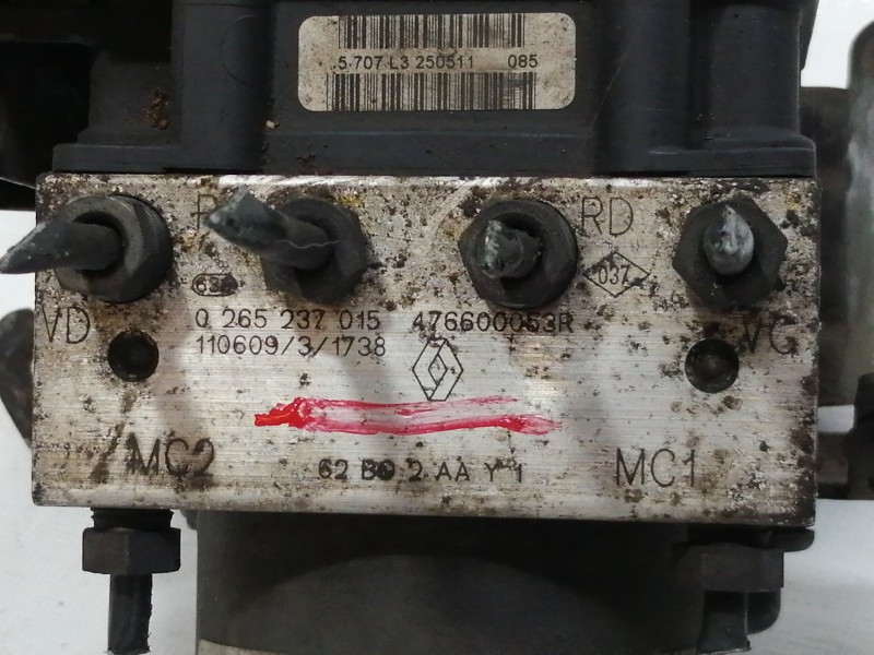Recambio de abs para renault master pritsche/fgst l2h1 3,5t referencia OEM IAM 0265800737  