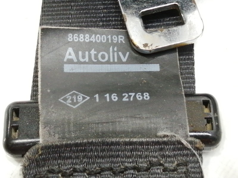 Recambio de cinturon seguridad delantero derecho para renault master pritsche/fgst l2h1 3,5t referencia OEM IAM A508741  