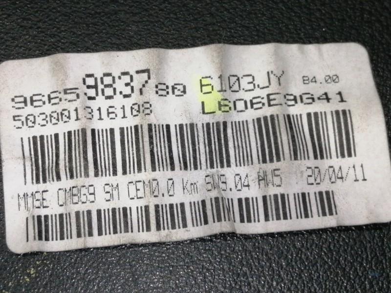 Recambio de cuadro instrumentos para peugeot expert kasten furg. acristaldo referencia OEM IAM 9665983780 5550013101 YW6E9G41 50