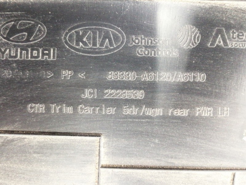 Recambio de guarnecido puerta trasera izquierda para hyundai i30 (gd) style referencia OEM IAM 83370A6100 JCI2223565 / 83330A612