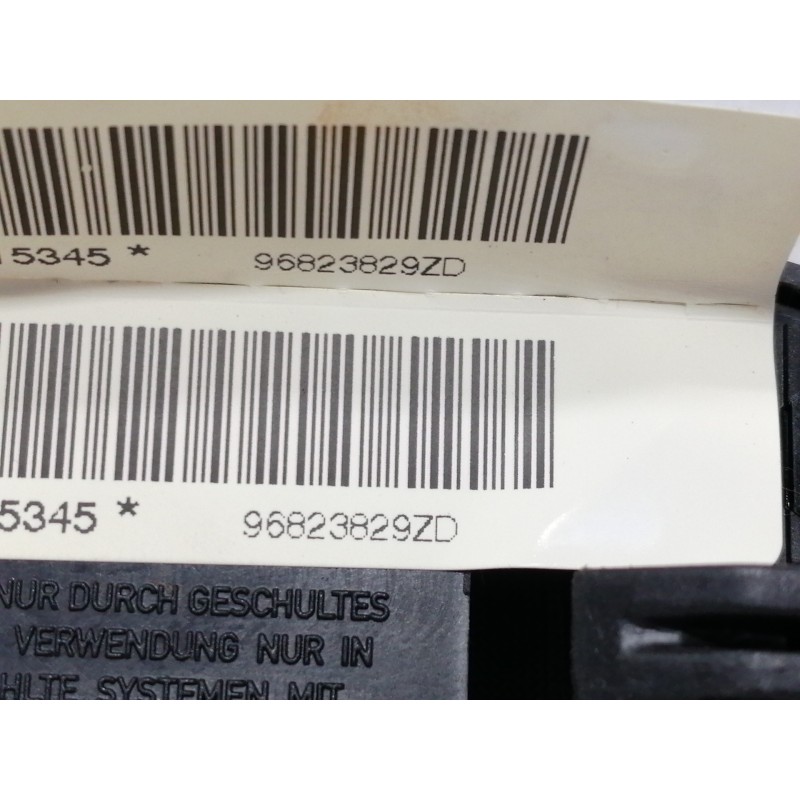 Recambio de airbag delantero izquierdo para citroën c4 berlina collection referencia OEM IAM 96823829ZD  