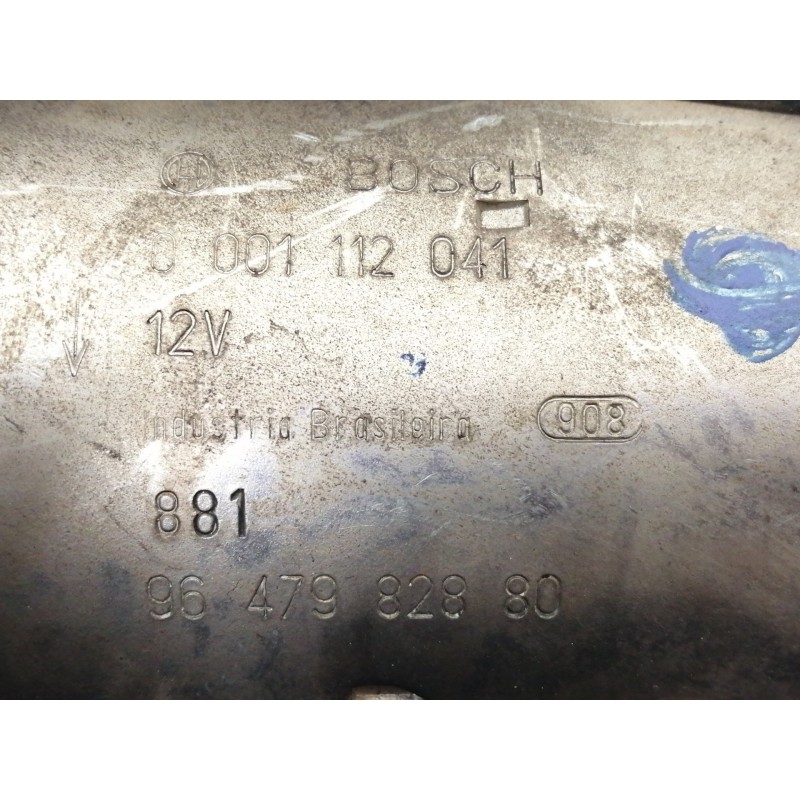 Recambio de motor arranque para citroën c4 berlina collection referencia OEM IAM 9647982880 0001112041 