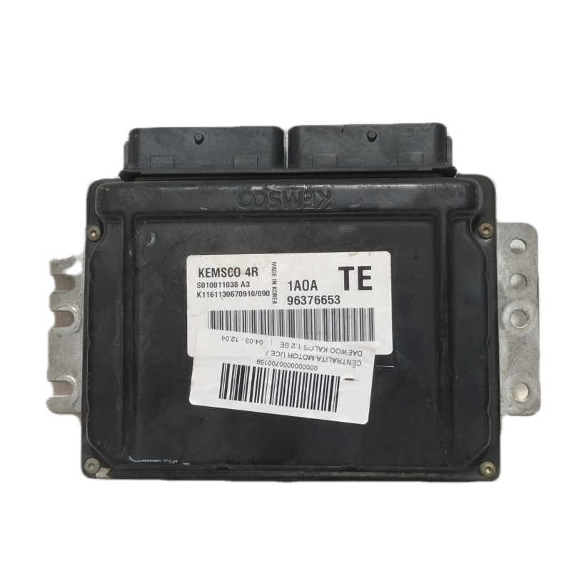 Recambio de centralita motor uce para daewoo kalos 1.2 se referencia OEM IAM 96376653  