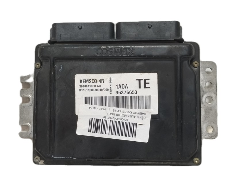 Recambio de centralita motor uce para daewoo kalos 1.2 se referencia OEM IAM 96376653  