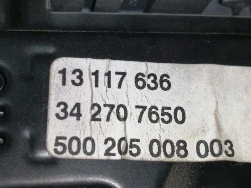 Recambio de pantalla multifuncion para opel vectra c caravan elegance referencia OEM IAM 13117636  