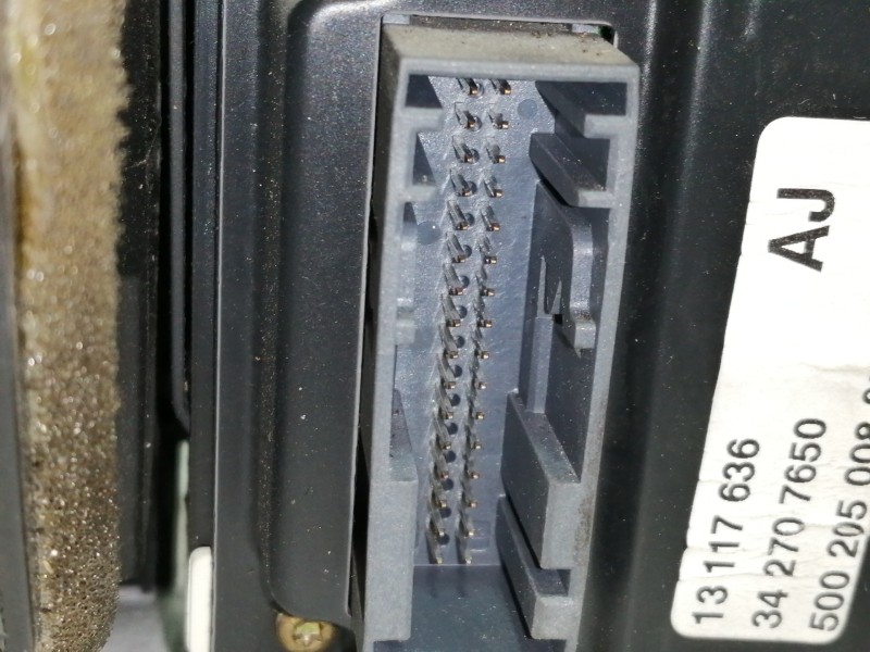 Recambio de pantalla multifuncion para opel vectra c caravan elegance referencia OEM IAM 13117636  