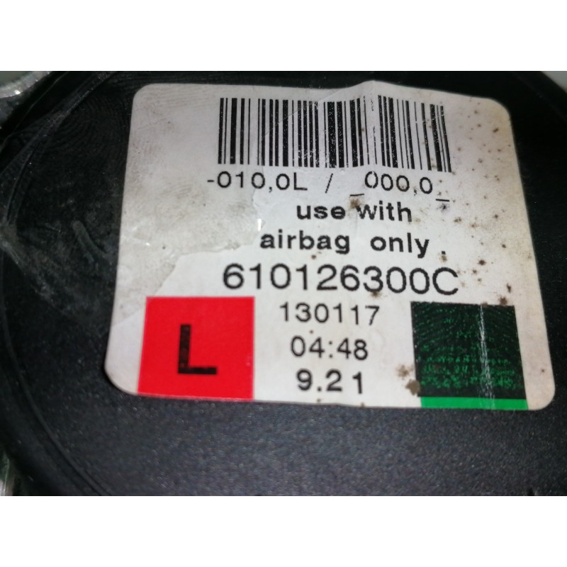 Recambio de cinturon seguridad delantero izquierdo para bmw serie 5 lim. (f10) 530d xdrive referencia OEM IAM 610126300C  