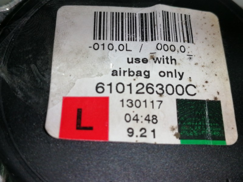 Recambio de cinturon seguridad delantero izquierdo para bmw serie 5 lim. (f10) 530d xdrive referencia OEM IAM 610126300C  