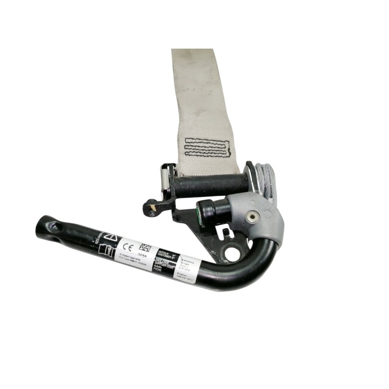 Recambio de cinturon seguridad delantero izquierdo para bmw serie 5 lim. (f10) 530d xdrive referencia OEM IAM 610126300C  