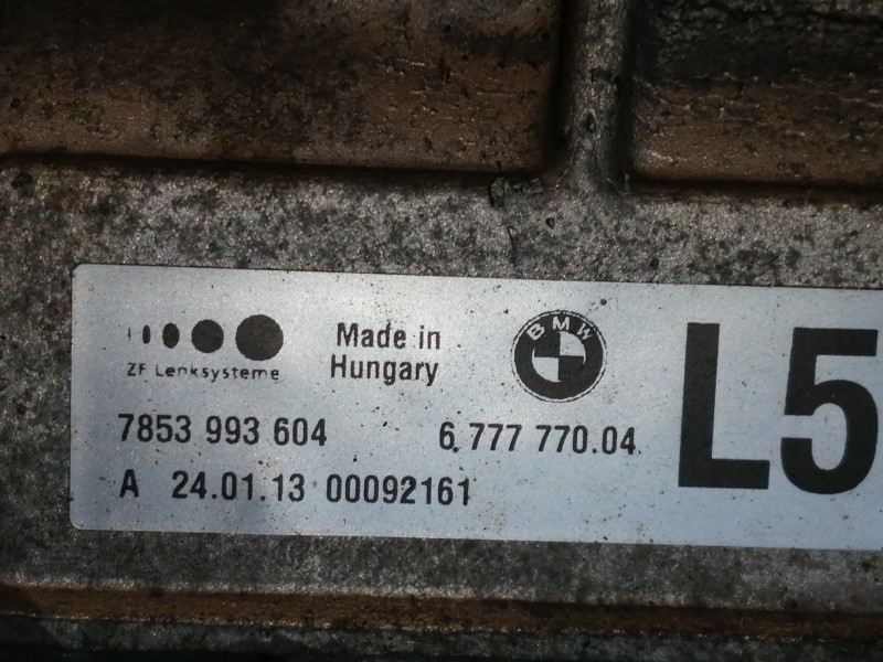 Recambio de cremallera direccion para bmw serie 5 lim. (f10) 530d xdrive referencia OEM IAM 7853501405 1039S25171 677777004