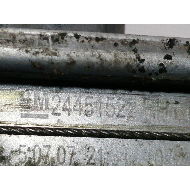 Recambio de elevalunas trasero derecho para opel vectra c caravan elegance referencia OEM IAM 24451522  