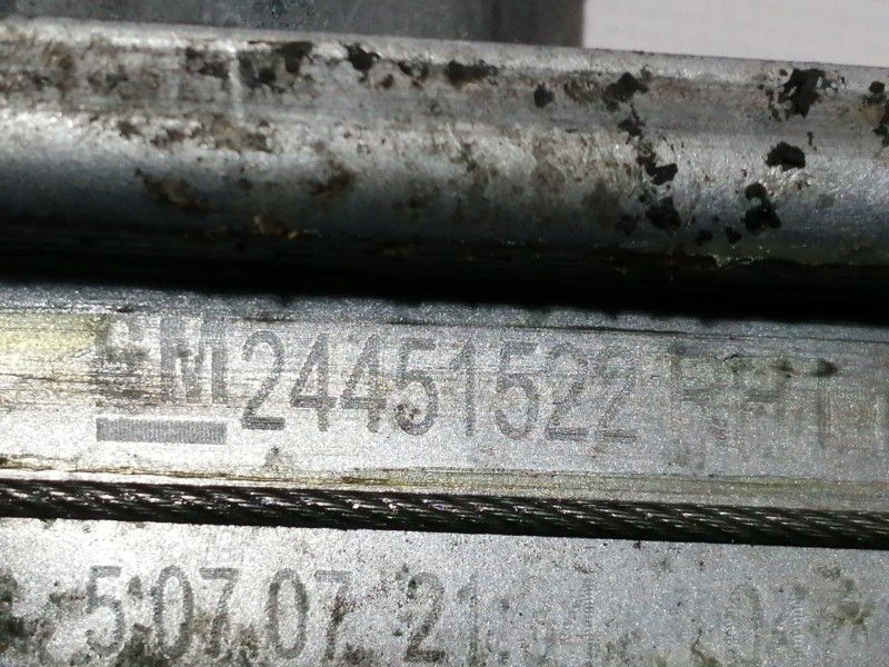 Recambio de elevalunas trasero derecho para opel vectra c caravan elegance referencia OEM IAM 24451522  