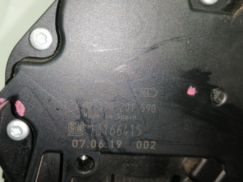 Recambio de motor limpia trasero para opel vectra c caravan elegance referencia OEM IAM 0390201590  