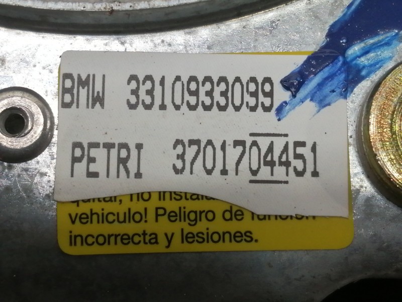 Recambio de airbag delantero izquierdo para bmw serie 7 (e38) 740i referencia OEM IAM 3310933099 3701704451 WD1EZ93SDTX 