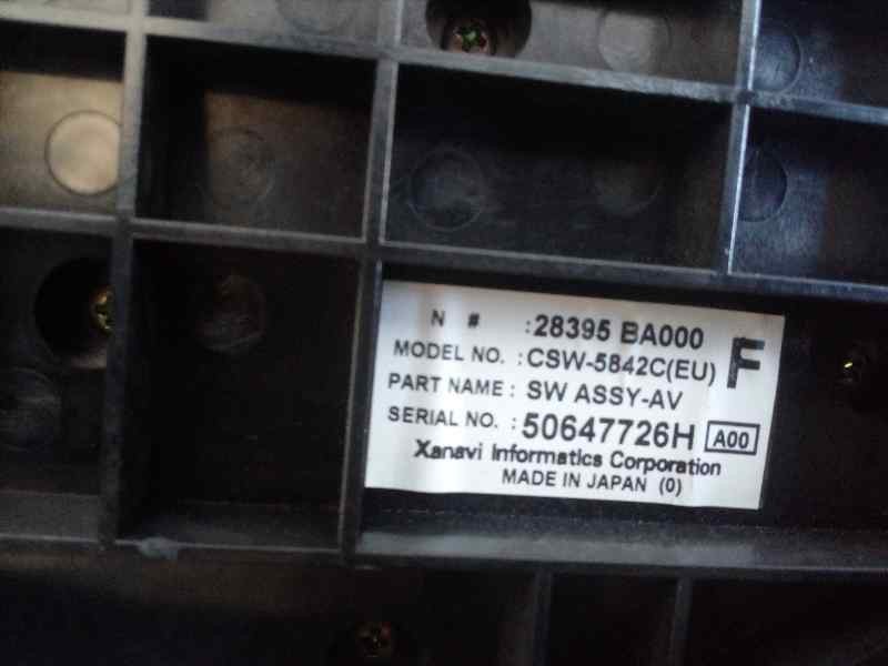 Recambio de mando calefaccion / aire acondicionado para nissan primera trav. (p12) acenta referencia OEM IAM 28395BA000  