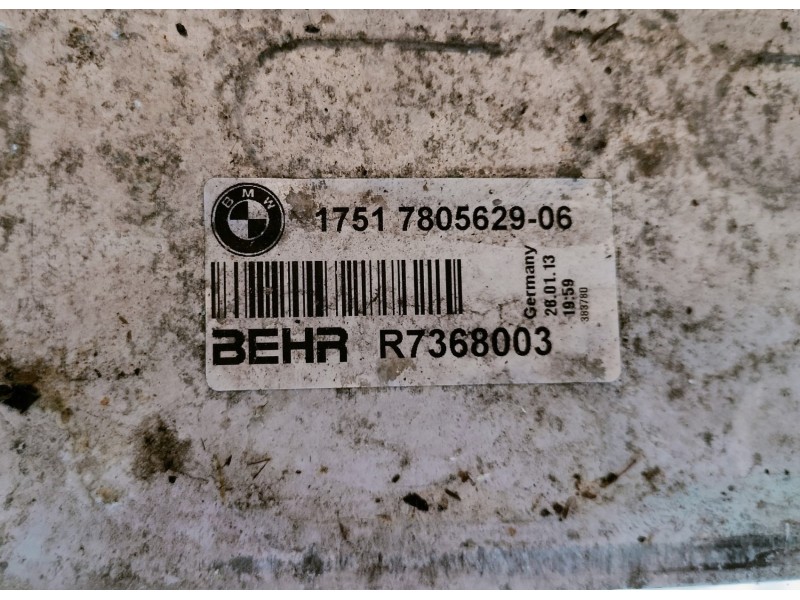 Recambio de intercooler para bmw serie 5 lim. (f10) 530d xdrive referencia OEM IAM R7368003  