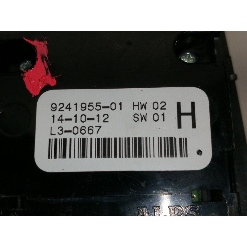 Recambio de mando elevalunas delantero izquierdo para bmw serie 5 lim. (f10) 530d xdrive referencia OEM IAM 924195501  