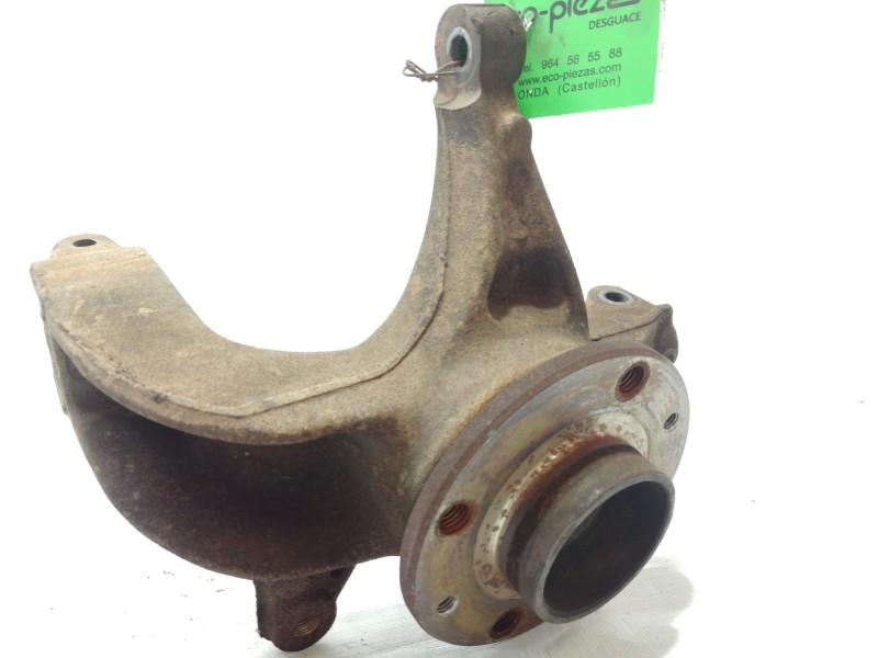 Recambio de mangueta delantera izquierda para renault scenic ii 1.9 dci diesel fap cat referencia OEM IAM   
