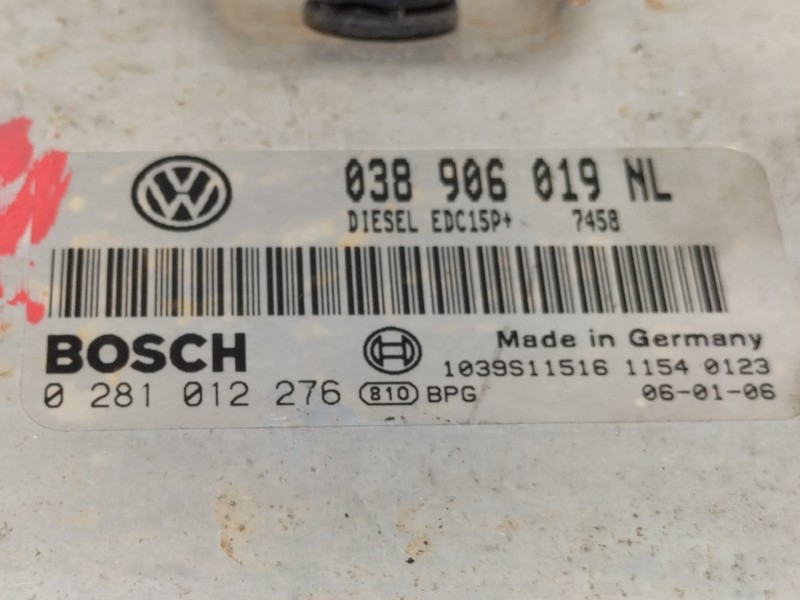 Recambio de centralita motor uce para seat ibiza (6l1) reference referencia OEM IAM 038906019NL  