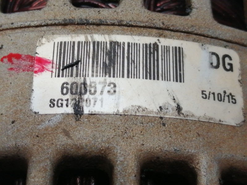Recambio de alternador para opel movano furgón corto 3.5t referencia OEM IAM 600673  